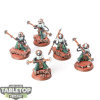 Adeptus Mechanicus - 5 Fulgurite Electro-Priests - bemalt