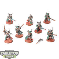Adeptus Mechanicus - 8 Skitarii - bemalt