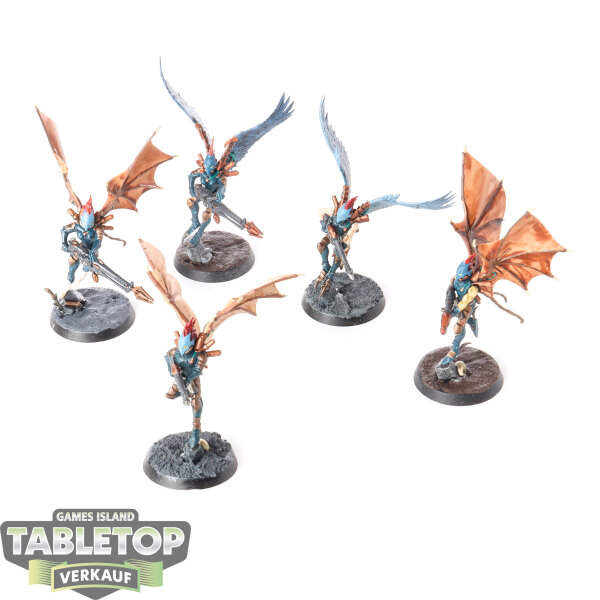 Drukhari - 5 Scourges - bemalt