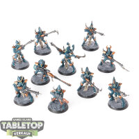 Drukhari - 10 Kabalite Warriors - bemalt