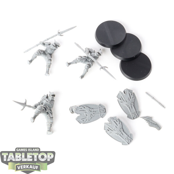 Miniaturen - 3 Warcrow - Hegemony - Bulwarks - unbemalt
