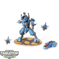 Tau Empire - XV95 Ghostkeel Battlesuit - bemalt