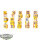 Zubehör - Lightning Hammer, Golden Hues 16mm Dice (25) - Sonstiges