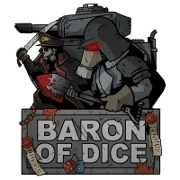 Baron of Dice - Premium Vinyl Stickers - Shovels Of War