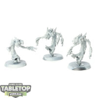 Disciples of Tzeentch - 3x Flamers - grundiert