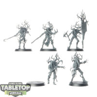 Sylvaneth - 5x Tree-Revenants - im Gussrahmen