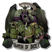 Baron of Dice - Premium Vinyl Stickers - Plague