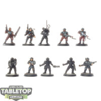 Astra Militarum - 10x Cadian Shock Troops klassisch -...