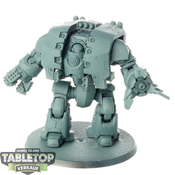 Horus Heresy - Leviathan Siege Dreadnought with Claw & Drill Weapons - grundiert