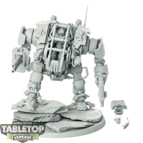 Black Templars - Invictor Tactical Warsuit - grundiert