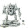Black Templars - Invictor Tactical Warsuit - grundiert