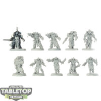 Black Templars - 10x Primaris Crusader Squad - teilweise...