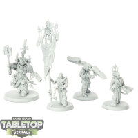 Black Templars - Chaplain Grimaldus & Retinue -...
