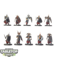 Soulblight Gravelords - 10x Grave Guard - bemalt