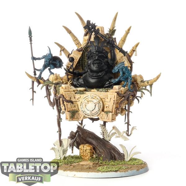 Seraphon - Slann Starmaster - teilweise bemalt