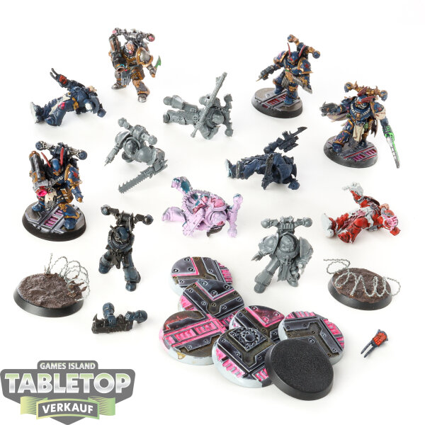 Chaos Space Marines - 12 Legionaries - teilweise bemalt