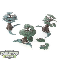 Sylvaneth - 3 Awakened Wyldwood - teilweise bemalt