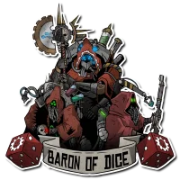 Baron of Dice - Premium Vinyl Stickers - Machines