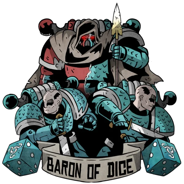 Baron of Dice - Premium Vinyl Stickers - Hydra