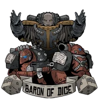 Baron of Dice - Premium Vinyl Stickers - Sermon