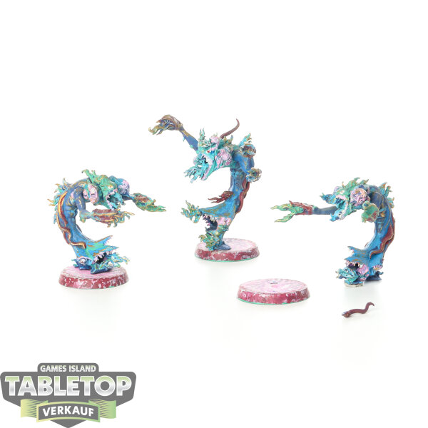 Disciples of Tzeentch - 3x Flamers - bemalt