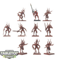 Blades of Khorne - 10x Bloodletters - teilweise bemalt