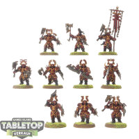 Blades of Khorne - 10x Blood Warriors - bemalt