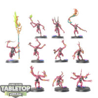 Disciples of Tzeentch - 10x Pink Horrors - bemalt