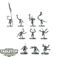Disciples of Tzeentch - 10x Pink Horrors - bemalt