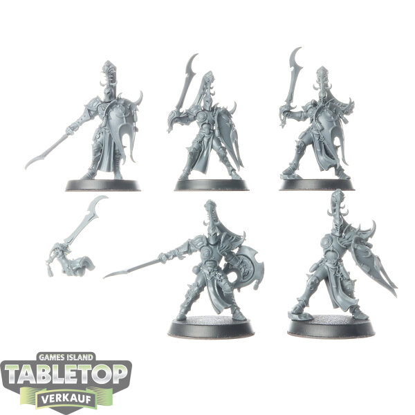 Hedonites of Slaanesh - 5x Myrmidesh Painbringers - unbemalt