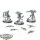 Hedonites of Slaanesh - 3x Slaangor Fiendbloods - bemalt