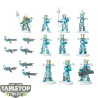 Thousand Sons - 10x Rubric Marines - teilweise bemalt