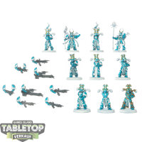 Thousand Sons - 10x Rubric Marines - teilweise bemalt