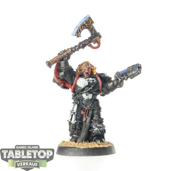 Space Marines - Chaplain klassisch - bemalt