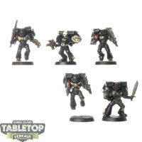Space Marines - 5x Assault Squad klassisch - bemalt