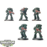 Space Marines - 5x Intercessor Squad - bemalt