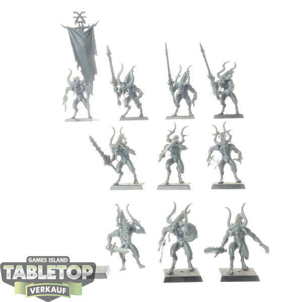 World Eaters - 10x Bloodletters - unbemalt