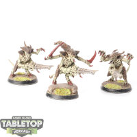 Tyraniden - 3 x Tyranid Warriors - bemalt