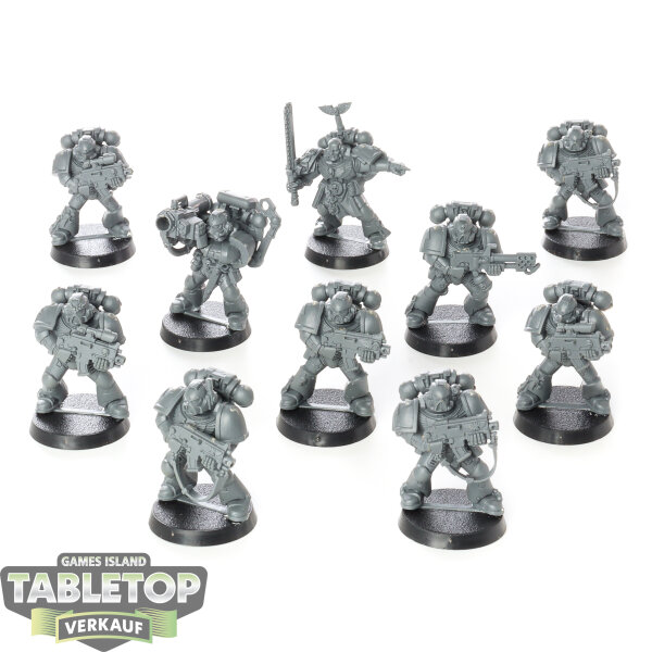 Space Marines - 10x Tactical Squad klassisch - unbemalt