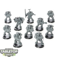 Space Marines - 10x Tactical Squad klassisch - unbemalt