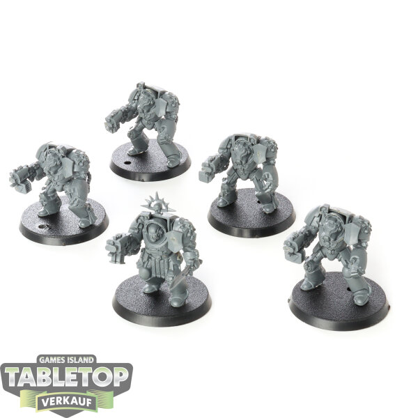 Space Marines - 5x Terminator Squad klassisch - unbemalt
