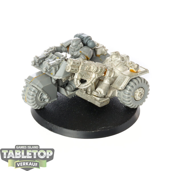 Space Marines - Attack Bike klassisch - unbemalt