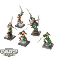 Wood Elf Realms - 5x Wardancer Troupe Command - teilweise...