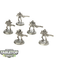 Necrons - 5 Deathmarks - grundiert