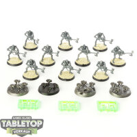 Necrons - 10 Necron Warriors classic - unbemalt