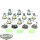 Necrons - 10 Necron Warriors classic - unbemalt