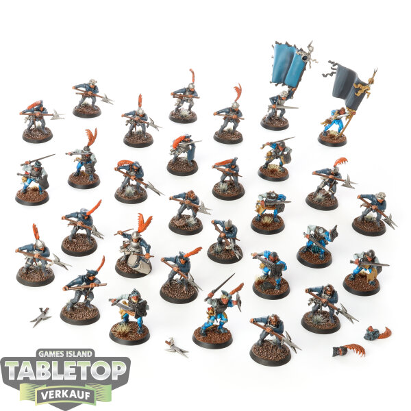 Empire of Man - 30x Empire State Troops - bemalt