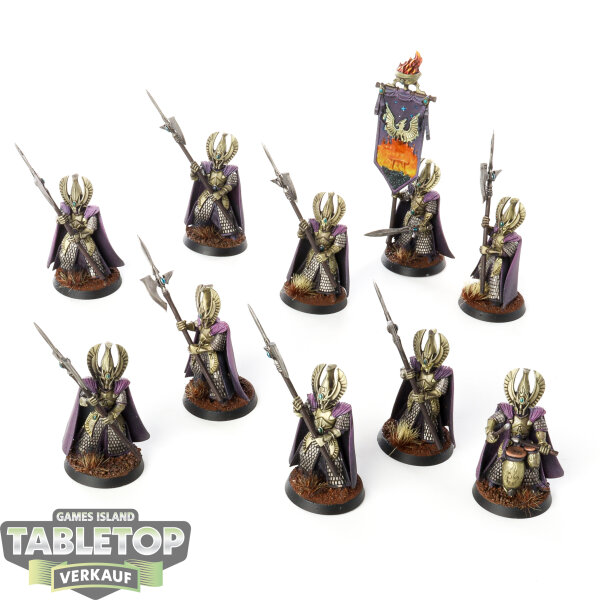 High Elf Realms - 10x Phoenix Guard - bemalt