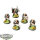 Space Marines - 5 Scouts klassisch - bemalt