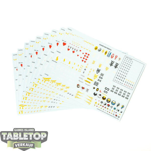 Aeldari - Transfers sheets - Sonstiges